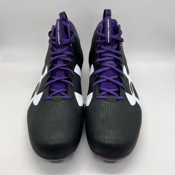 Under Armor Spine Fierce Mid MC Football Cleats - Picture 6 of 12